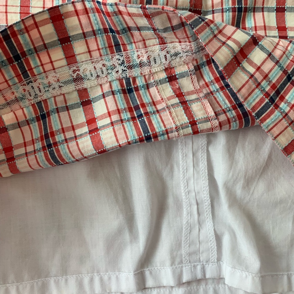 Lilly Pulitzer Plaid Strapless Dress - Picture 6 of 7